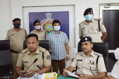 गैंगस्टर विनोद बिहारी पुलिस की गिरफ्त में