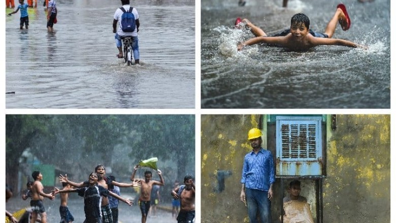 बरसती घटाओं ने दिल्ली की फिजाओ को किया तर !!
