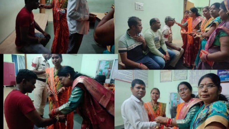 अध्यक्ष के नेतृत्व में राजिम थाना प्रभारी सम्माननीय श्री संतोष भू आर्य जी एवं सभी पुलिस कर्मि !!