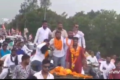 राष्ट्रीय अधिवेशन गोवा से भिलाई पहुचे मोहम्मद शहीद राष्ट्रीय सचिव युवा कांग्रेस