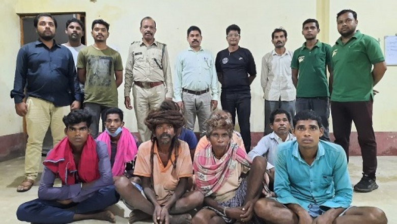 टाईगर रिजर्व क्षेत्र में जंगल की अवैध कटाई करने वाले 09 आरोपियों को वन विभाग ने घेराबंदी कर पकडा, भेजे गये जेल