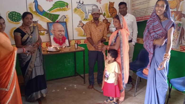 ग्राम पंचायत करेली में आज 2 अक्टूबर गांधी जयंती के उपलक्ष्य में भव्य कार्यक्रम का आयोजन