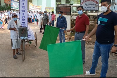 मलेरिया, डेंगू व फाइलेरिया की रोकथाम के लिए निकाली रैली, जागरुकता रथ भी रवाना - राष्ट्रीय वेक्टर जनित रोग नियंत्रण कार्यक्रम के तहत जिले में विविध आयोजन