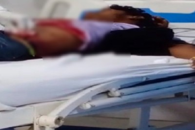 नशेड़ी बाप ने बेटे को मारा चाकू:शराब के नशे में अक्सर करता था झगड़ा, फिर विवाद हुआ तो दीवार में टिका कर किया हमला; गंभीर हालत में अस्पताल में भर्ती