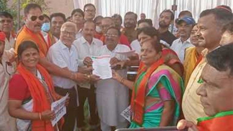 जामुल में शराब भट्टी के विरोध में प्रदर्शन