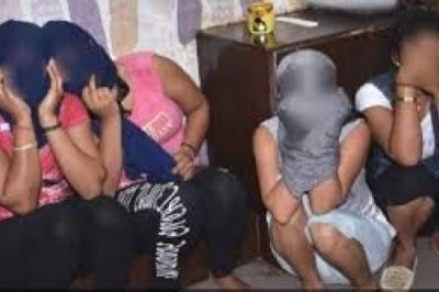 ऑनलाइन सेक्स रैकेट का भंडाफोड़, मास्टर माइंड समेत चार लड़कियां गिरफ्तार.........