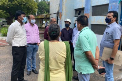 स्वच्छ पेयजल प्रदाय करने निगम आयुक्त प्रकाश सर्वे ने बीएसपी प्रबंधन को भेजा पत्र, बीएसपी के जल शोधन संयंत्र का किया निरीक्षण, पानी की लैब में होगी जांच, निगमायुक्त ने दिए निर्देश