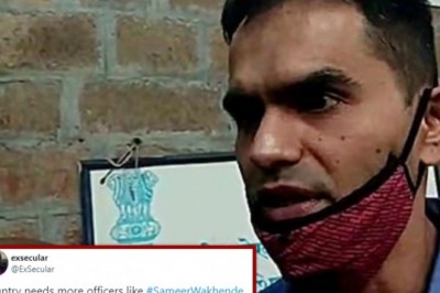 नवाब  मलिक के आरोपों के बाद  आर्यन ड्रग केस में समीर वानखेड़े के सपोर्ट में उतरे ट्विटर यूजर्स, #SameerWankhede ट्रेंड करवाते हुए लिखा- 'हमें आप पर गर्व है'