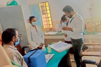 कोरोना:राज्योत्सव व दीपावली के बाद वैक्सीनेशन ब्रेक न हाे इसलिए 58 हजार डोज स्टॉक में