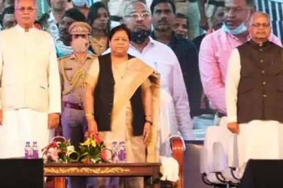 छत्तीसगढ़ राज्योत्सव: नेता प्रतिपक्ष ने मंच से कहा- यहां विधानसभा अध्यक्ष का अपमान हुआ; CM बोले- किसी का अपमान नहीं, सभी को जोड़