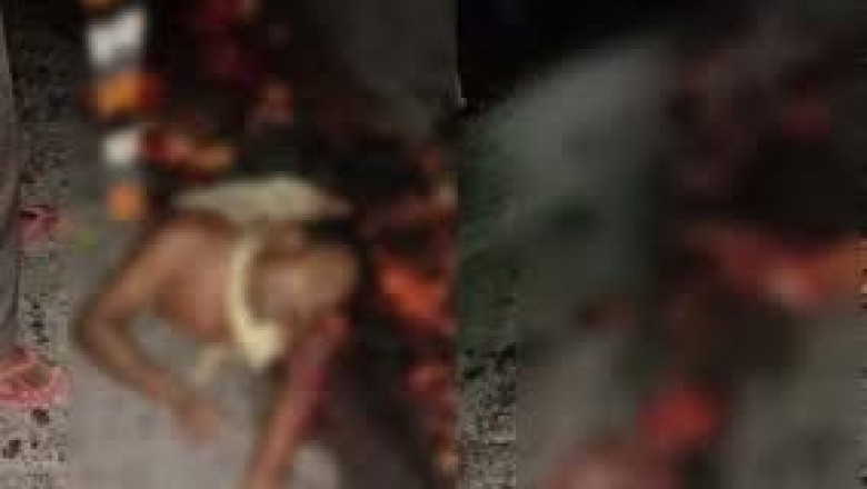 दर्दनाक हादसे में पिता की मौत ,दीवाली की खरीददारी कर लौट रहे पिता-पुत्र