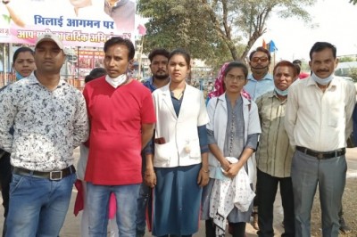 CM मेडिकल के कर्मचारियों की अधिग्रहण से उत्पन्न बेरोजगारी समस्या हेतु आन्दोलन  के लिए तैयार....