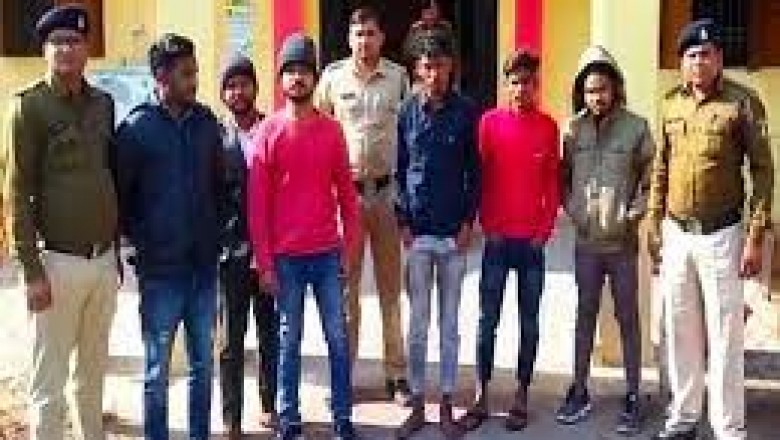 जांजगीर में हत्या कर दुर्ग में छिपे थे हत्यारे:रौताही मेले में 4 लोगों को मारा चाकू, एक की चले गई थी जान; 6 गिरफ्तार
