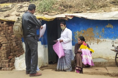 चर्म रोग की पहचान करने को शहरी क्षेत्र के 27 वार्डों में घर-घर किया सर्वे