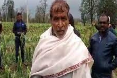 ओलावृष्टि के बाद छलका किसान का दर्द