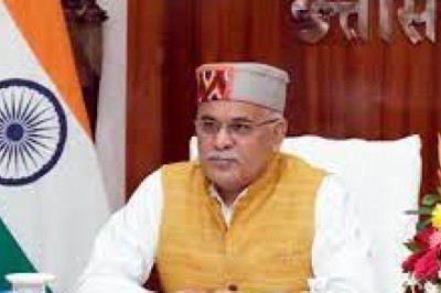 मुख्यमंत्री भूपेश बघेल आज भिलाई-चरोदा के नवनिर्वाचित महापौर एवं सभापति के पदभार ग्रहण कार्यक्रम में शामिल होने दुर्ग दौरे पर