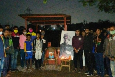 स्वामी विवेकानंद विचार क्रांति के युवाओं ने मनाया विवेकानंद जी की जयंती