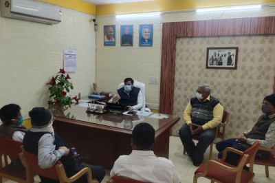 बीएसपी के अधिकारी पहुँचे शहर विकास हेतु।सीओ से चर्चा कर दुर्ग मुख्यालय में कार्य हेतु कहा -महापौर