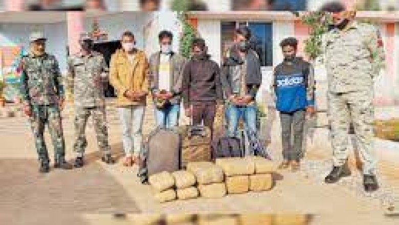 CG-ओडिशा बॉर्डर पर फिर पकड़ाया गांजा:जगदलपुर में करने वाले थे तस्करी,