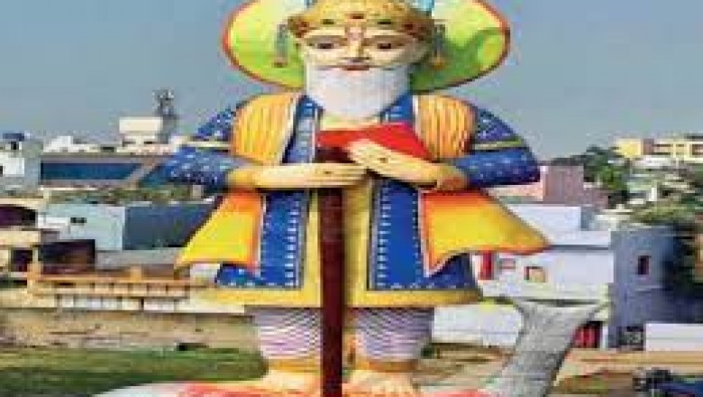 भगवान झूलेलाल की 56 फीट ऊंची विश्व की सबसे बड़ी प्रतिमा तैयार