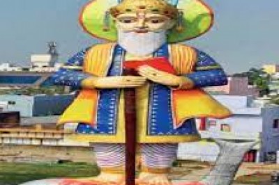 भगवान झूलेलाल की 56 फीट ऊंची विश्व की सबसे बड़ी प्रतिमा तैयार