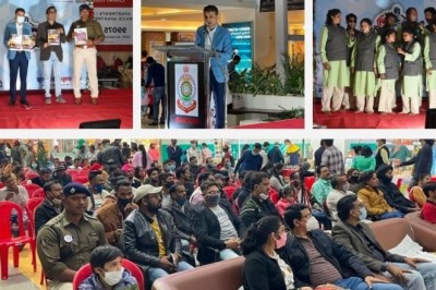 रायपुर  - एशिया बुक ऑफ रिकॉर्ड्स और इंडिया बुक ऑफ रिकॉर्ड्स में दर्ज हुआ