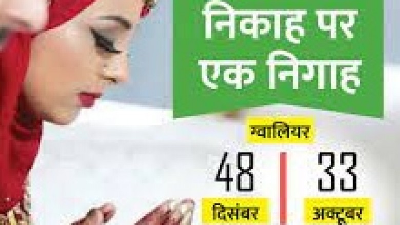 देश में लड़कियों की शादी की उम्र बढ़ाने के केंद्र सरकार के फैसले की आहट के बीच निकाह की संख्या तेजी से बढ़ी