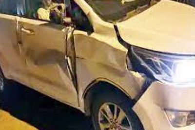 छत्तीसगढ़ भारतीय जनता पार्टी के युवा मोर्चा के प्रदेश अध्यक्ष अमित साहू का एक्सीडेंट