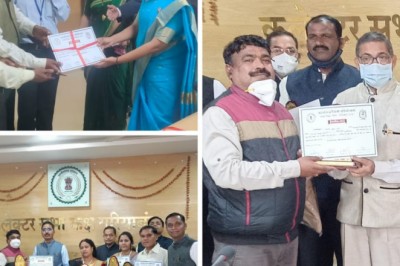 खैरागढ़ में पढ़ाई तुहर दुआर 2.0 के तहत उत्कृष्ट कार्य करने वाले शिक्षकों सम्मानित किया गया