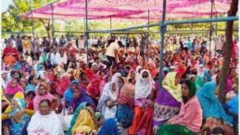 नवा रायपुर में 30 दिनों से धरने पर बैठे किसान  राहुल गांधी से मिलना चाहते हैं,