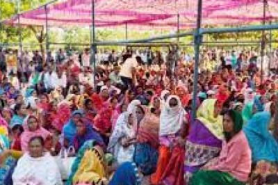 नवा रायपुर में 30 दिनों से धरने पर बैठे किसान  राहुल गांधी से मिलना चाहते हैं,