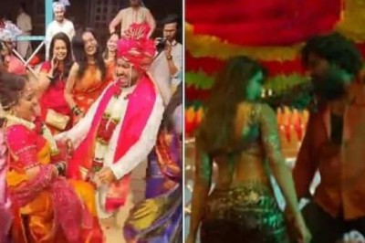 दुल्हन पर चढ़ा पुष्पा का खुमार,
