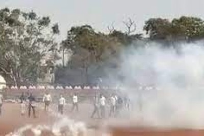 उग्र भीड़ पर काबू पाने की तैयारी, पुलिस ने की मॉक ड्रिल