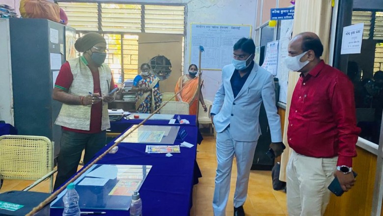 निगम आयुक्त  प्रकाश सर्वे ने विभागों का किया औचक निरीक्षण