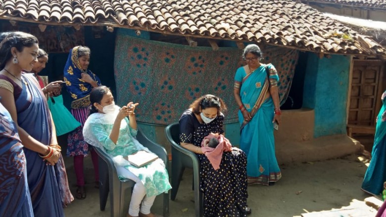 कार्यक्रम अधिकारी महिला एवं बाल विकास श्रीमती रेणु प्रकाश ने परियोजना मानपुर का किया भ्रमण
