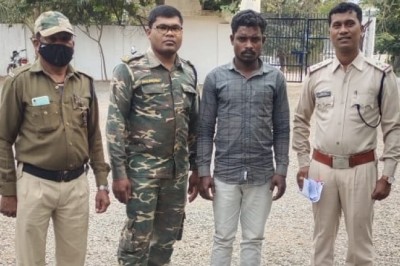 दुष्कर्म के फरार आरोपी को 24 घण्टे के अंदर किया गिरफ्तार