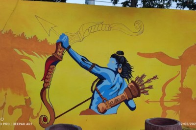 श्रीराम चौक का बदला स्वरूप