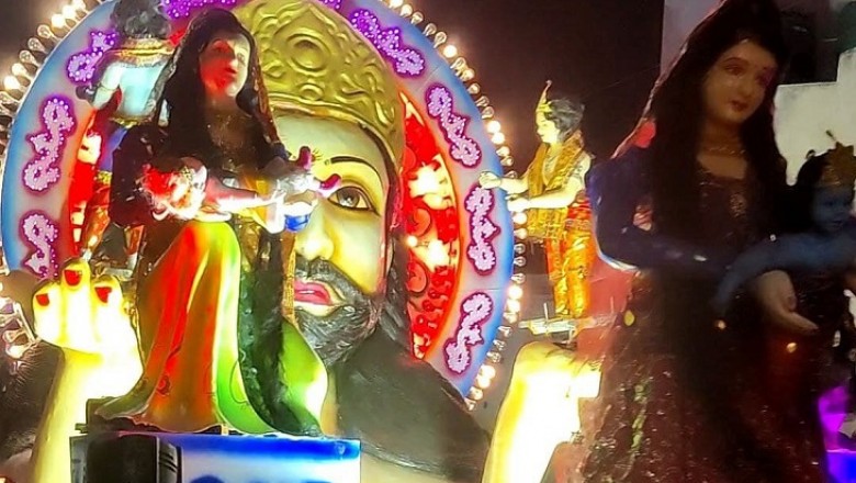 भिलाई में भोले बाबा की भव्य बारात निकाली गई