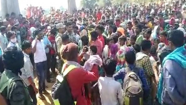 इंद्रवाती नदी पुल निर्माण का ग्रामीणों द्वारा विरोध