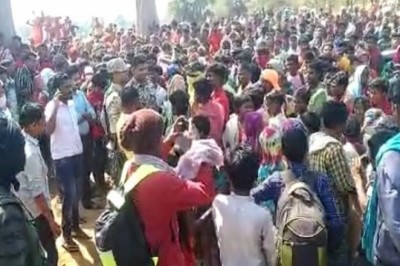 इंद्रवाती नदी पुल निर्माण का ग्रामीणों द्वारा विरोध