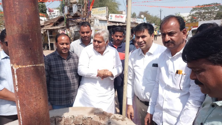विधायक अरुण वोरा एवं महापौर धीरज बाकलीवाल ने केलाबाड़ी चौक पर हाई मास्क लाइट का किया भूमिपूजन,
