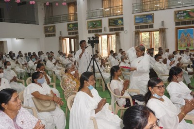 ब्रह्माकुमारी होली स्नेह मिलन का कार्यक्रम का आयोजन किया गया ,