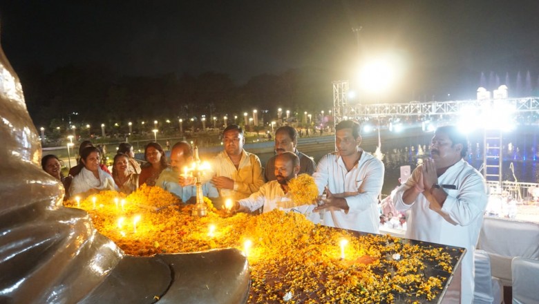भारत माता की जयकारों से गुंजा शहीद गार्डन,