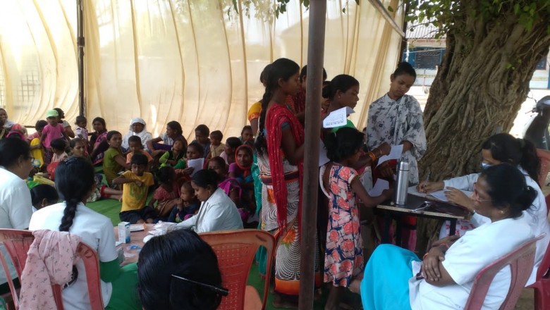 निःशुल्क स्वास्थ्य शिविर 300 से अधिक ग्रामीणों ने लिया लाभ