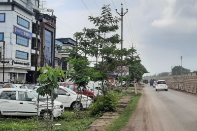 तपती धूप मे वृछ बन रहा सहारा : राहगीरों को भी राहत
