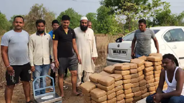 कार में भरा था 366 किलो गांजा : सुकमा पुलिस ने 3 किलोमीटर पीछा कर पकड़ा, महाराष्ट्र भेजा जा रहा था