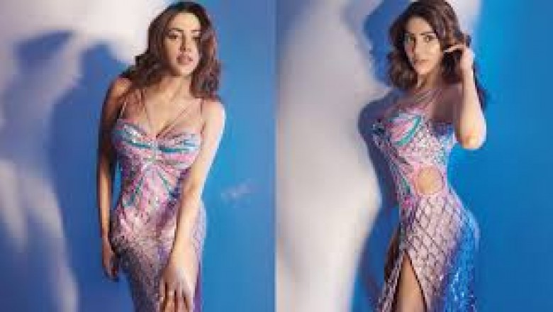 SEE PHOTOS : पिंक कलर की शिमरी गाउन में Nikki Tamboli ने शेयर किया फोटो, फोटोशूट में दिए किलर पोज…