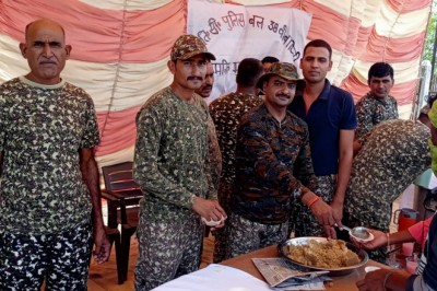 अर्जुन देव पाशा गुरु जी सिद्ध की पुण्य तिथि पर RTBP की तरफ से जलपान की व्यवस्था