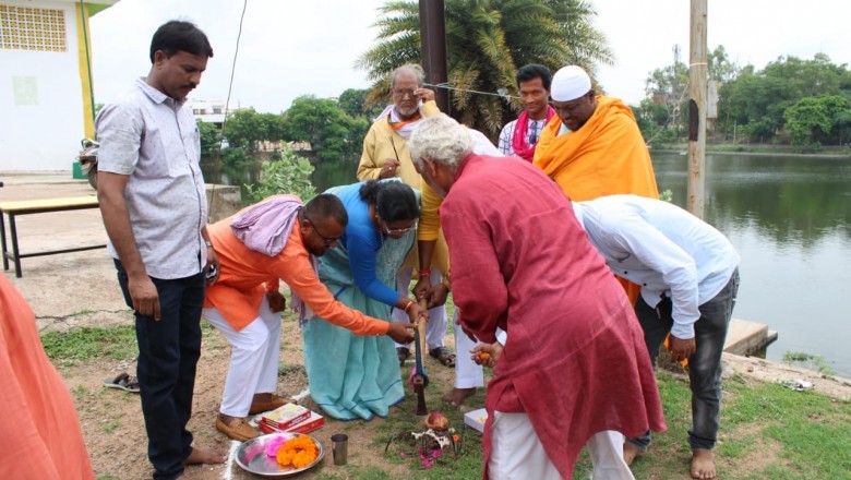 कन्हारपुरी में बनेगा सामुदाकिय भवन, महापौर ने किया भूमिपूजन