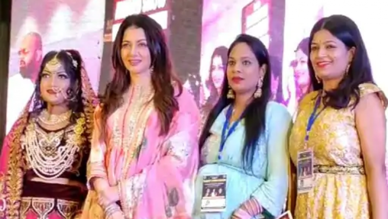 बस्तर पहुंची अभिनेत्री भाग्यश्री : कहा – यहां भी हो सकती है फिल्मों की शूटिंग,चित्रकोट की खूबसूरती देख झूम उठी,